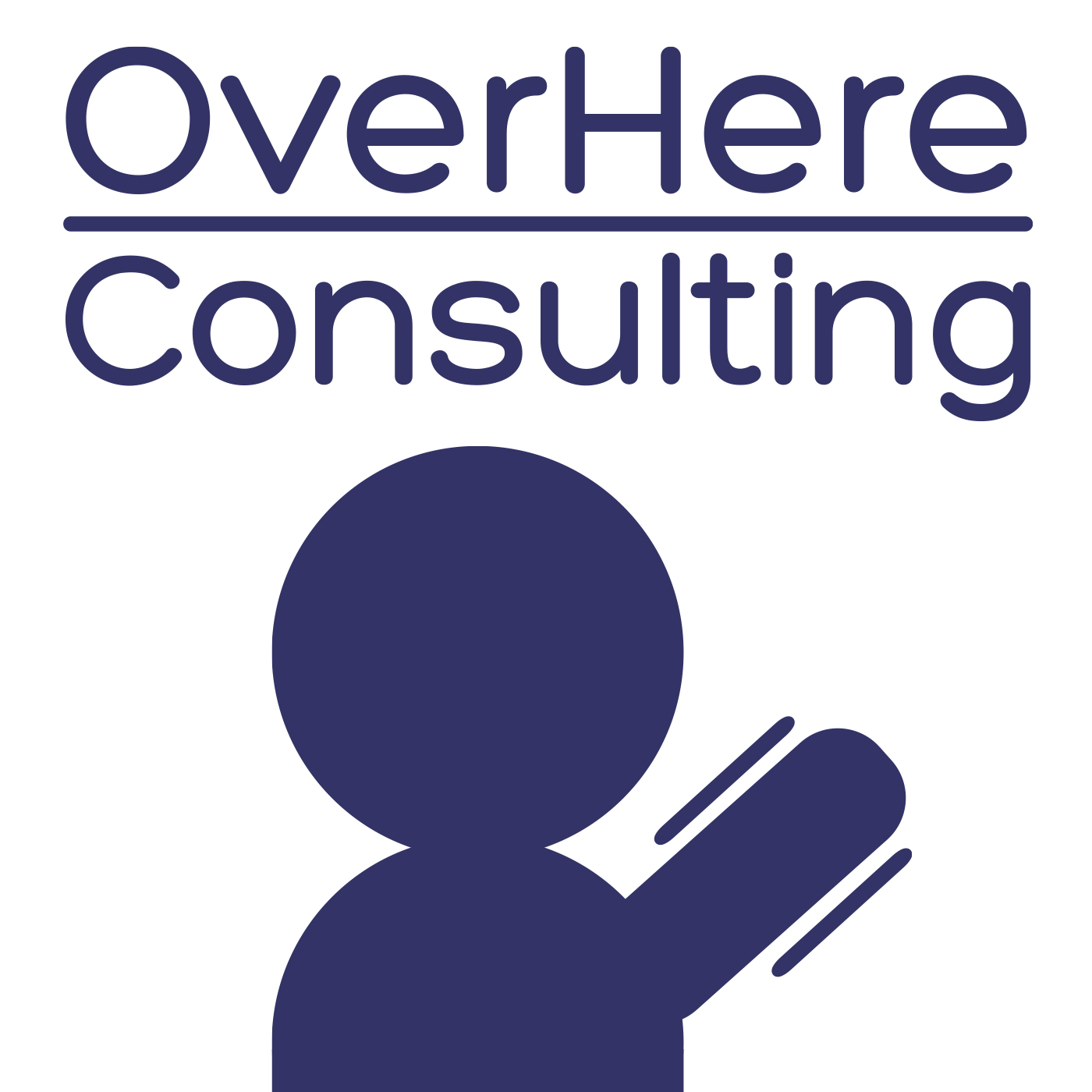 OverHere Consulting logo.