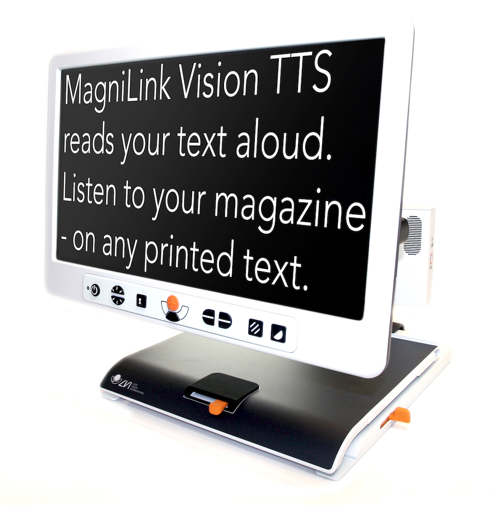 Low Vision International - Vision, desktop magnifier.