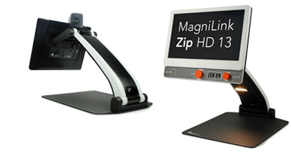 Low Vision International Zip 13 Premium, portable magnifier.