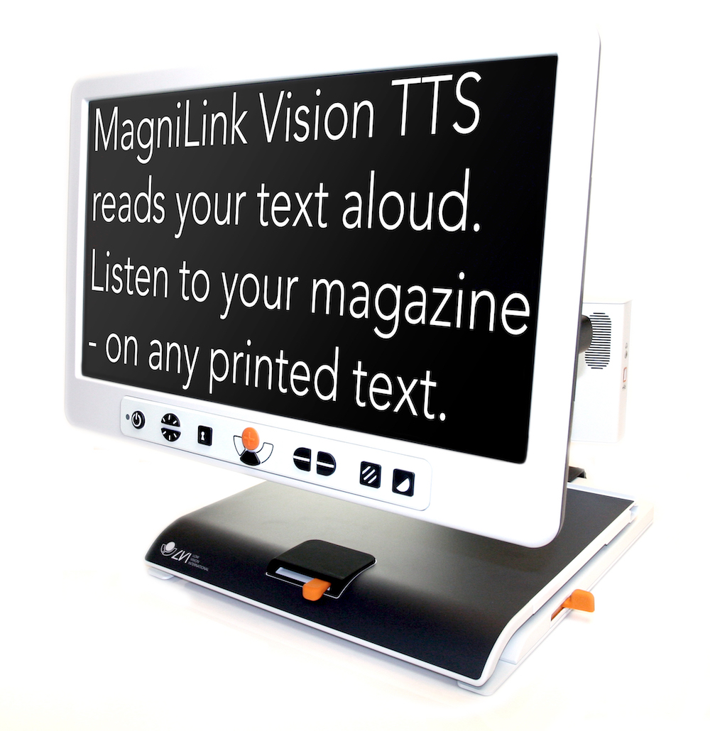 LVI - MagniLink Vision desktop magnifier base model.